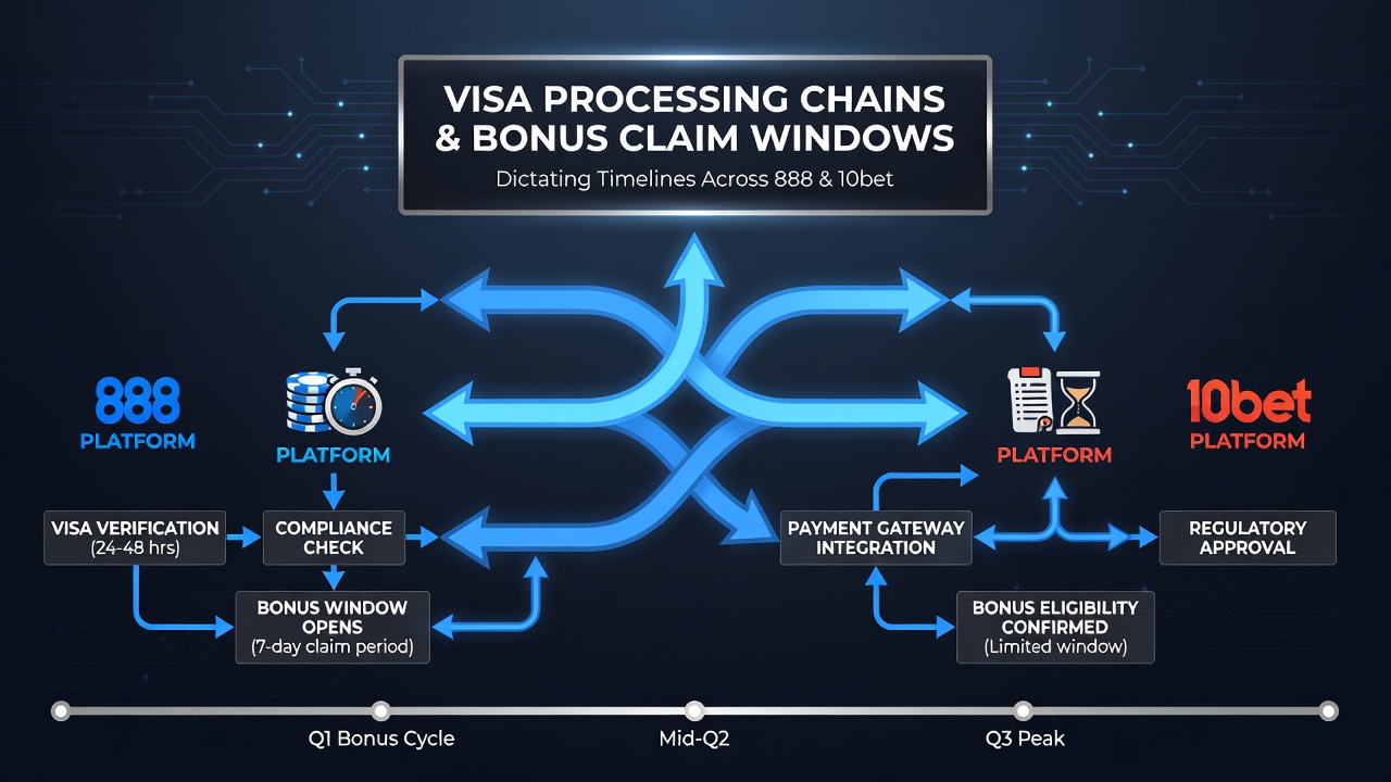 Flowchart of settlement stages affecting bonus activation timing